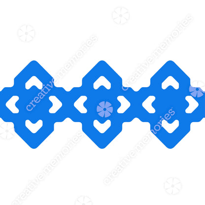 Diamond Chevron Chain Border Maker Cartridge