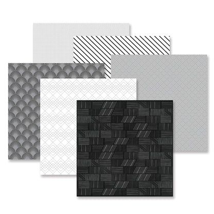 12x12 Diploma Days Tone-on-Tone Paper Pack (6/pk)