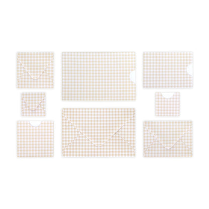 Envelope & Pocket Set (24/pk) - Gingham