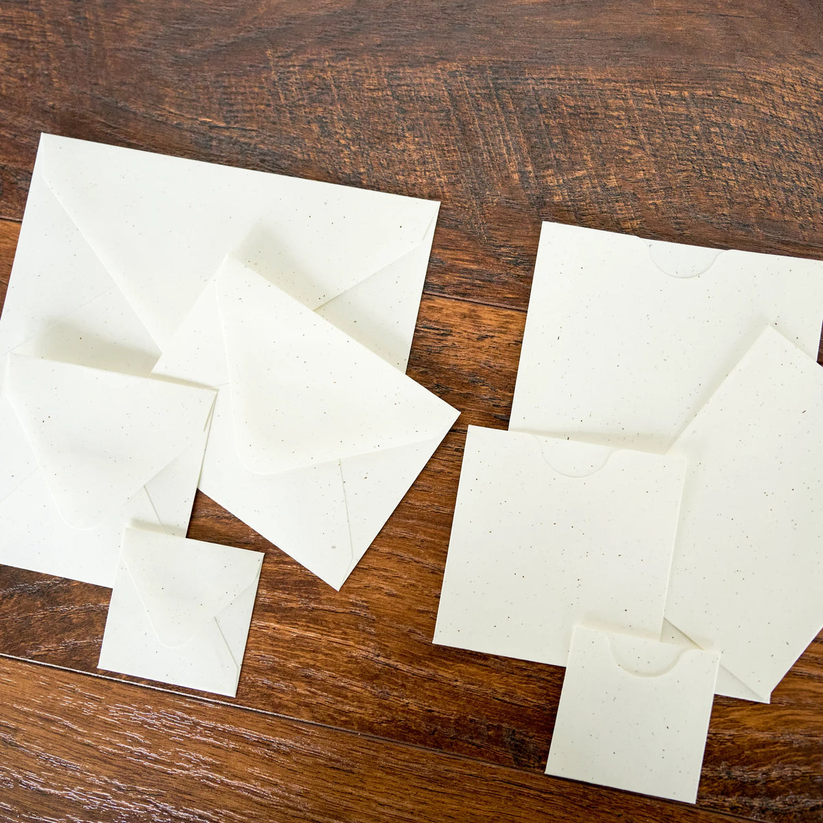 Envelope & Pocket Set (24/pk) - White Speckle