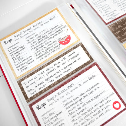 This is How We Roll! Scrap Journal Recipe Book Kit