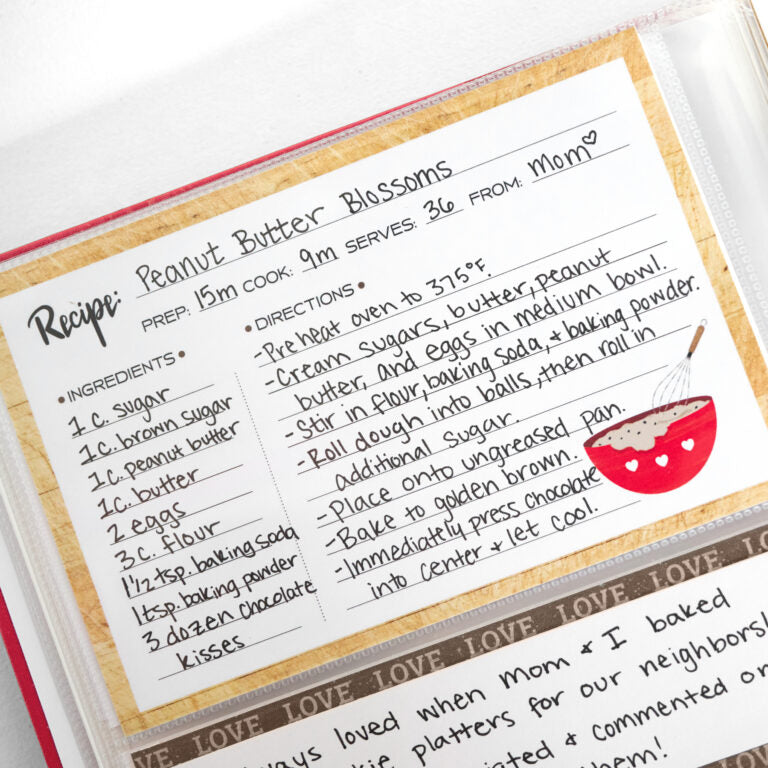 This is How We Roll! Scrap Journal Recipe Book Kit