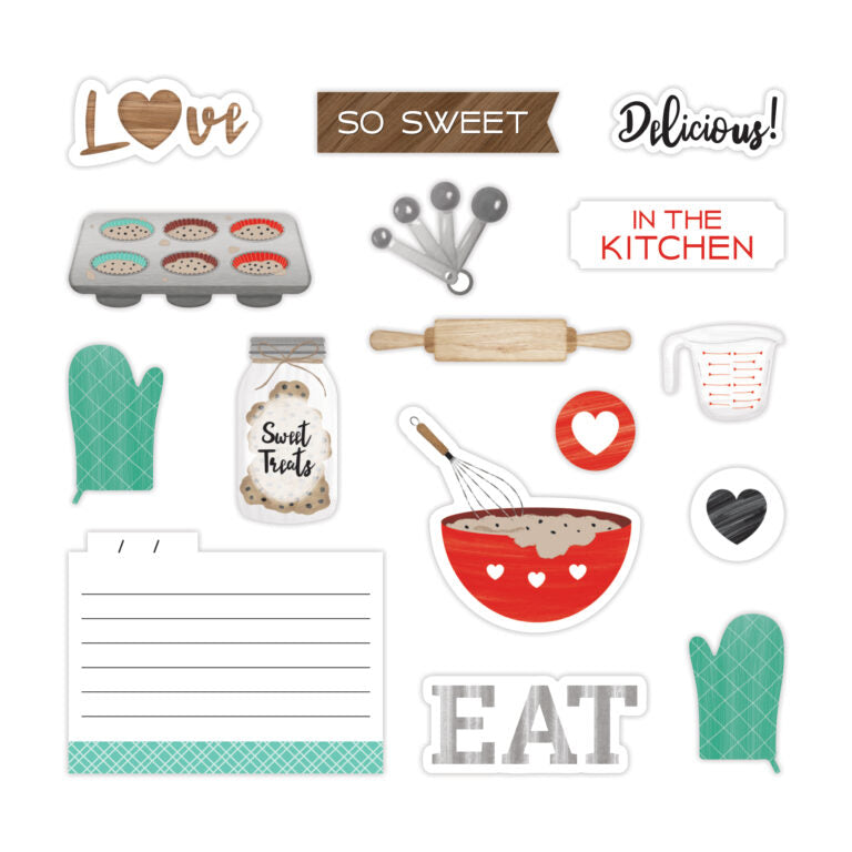 This is How We Roll! Scrap Journal Recipe Book Kit