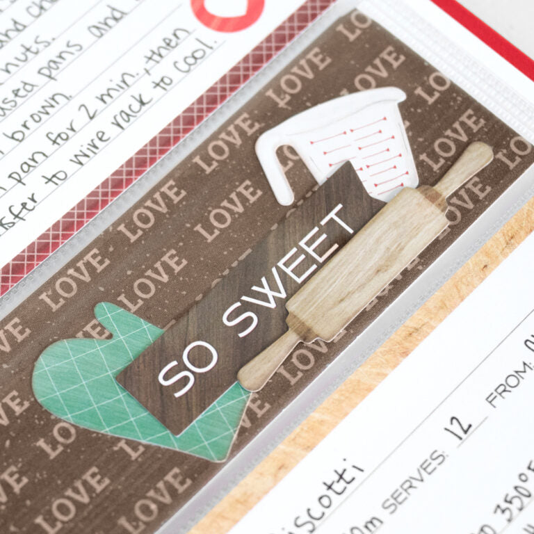 This is How We Roll! Scrap Journal Recipe Book Kit