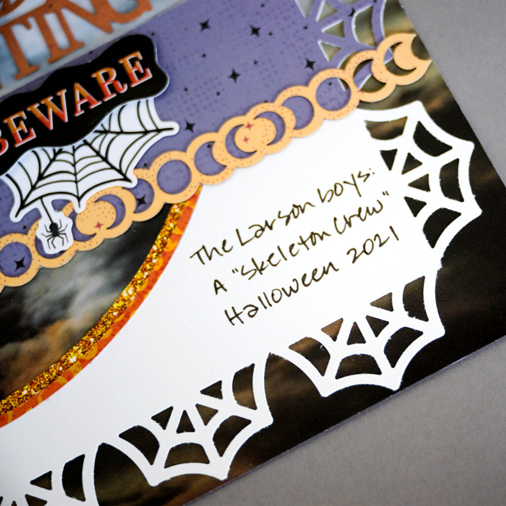 Spider Webs Frame Punch