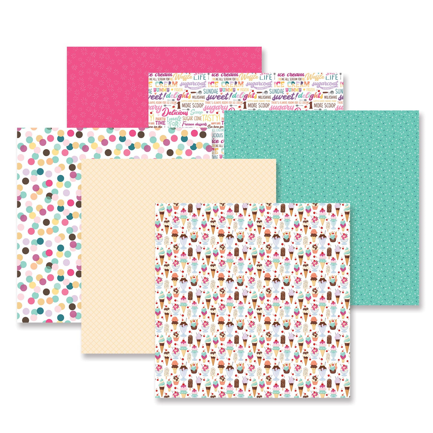 Ice Cream Social Designer Paper