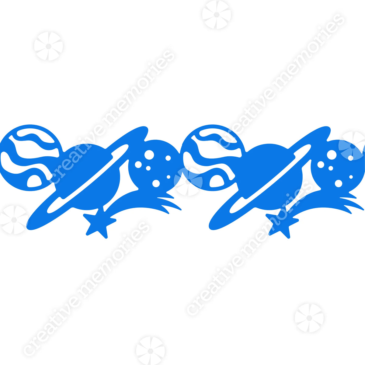 Out in Space Border Punch