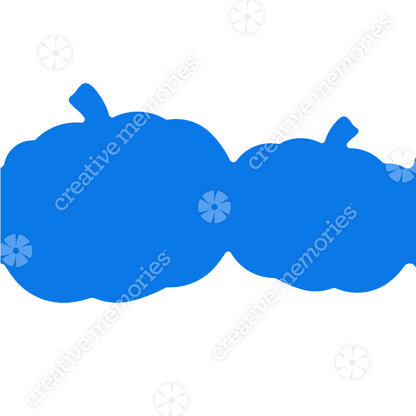 Pumpkin Harvest Icons Border Punch
