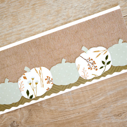 Pumpkin Harvest Icons Border Punch