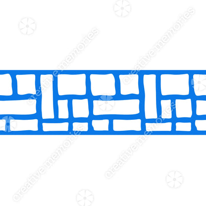Rustic Cobblestone Border Punch