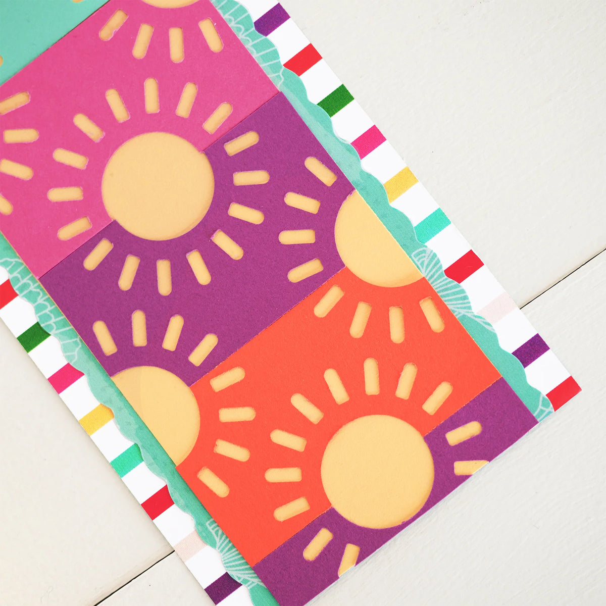 Sunlit Border Punch