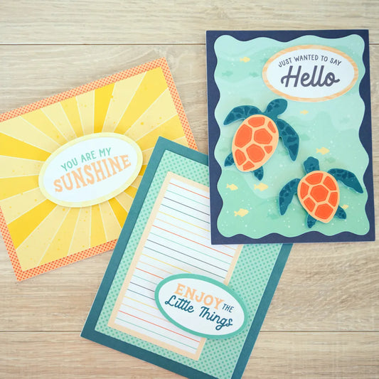 Sun-Soaked Trio Card Kit