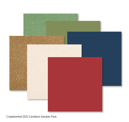 Croptoberfest 2022 Cardstock Sampler Pack