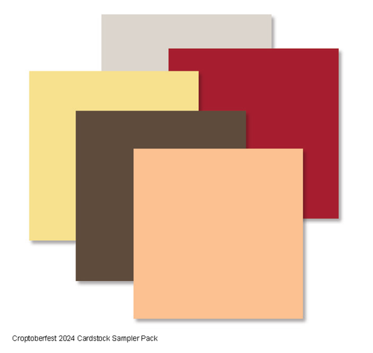 Croptoberfest 2024 Cardstock Sampler Pack