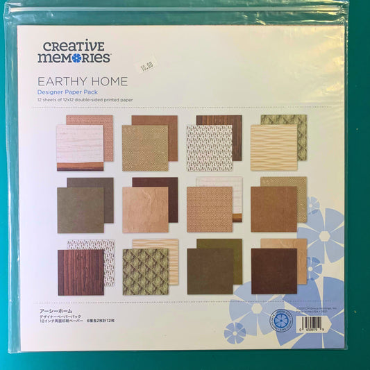 Earthy Home Designer Paper Pack