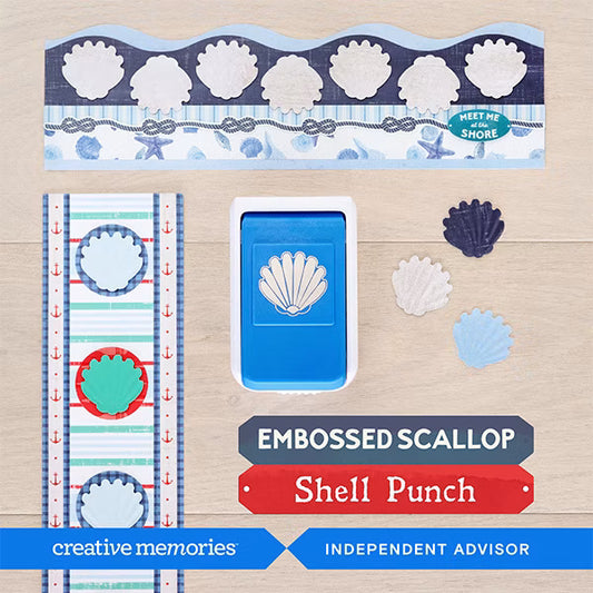 Embossed Seashell Punch