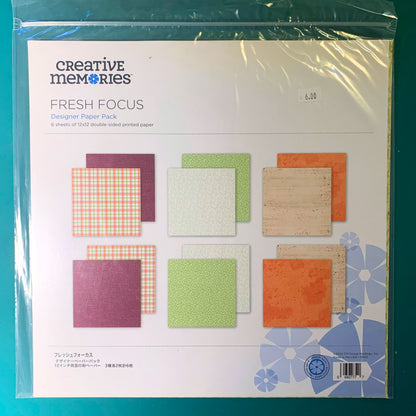 Fresh Focus Designer Paper Pack