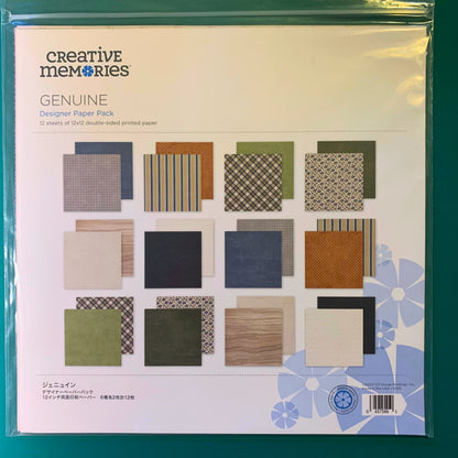 Genuine Designer Paper (12/pk)