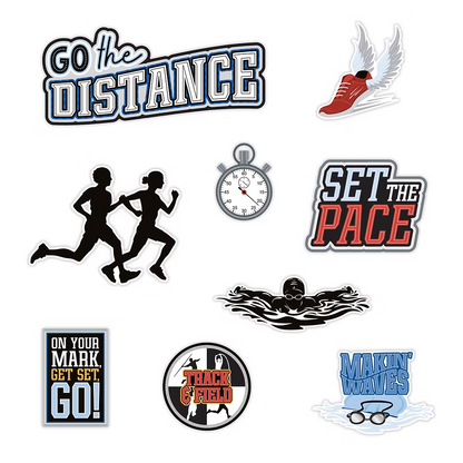 Go the Distance Embellishments