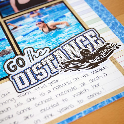 Go the Distance Embellishments