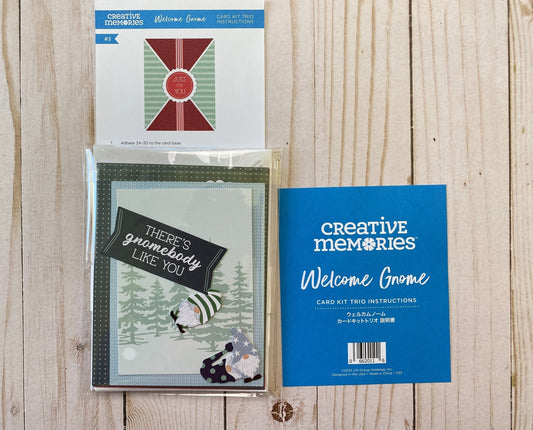 Welcome Gnome Trio Card Kit