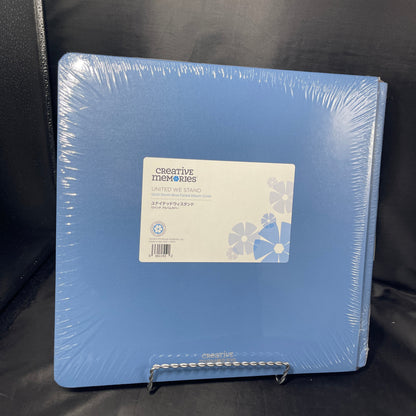 United We Stand 12x12 Foiled Album Cover - Storm Blue