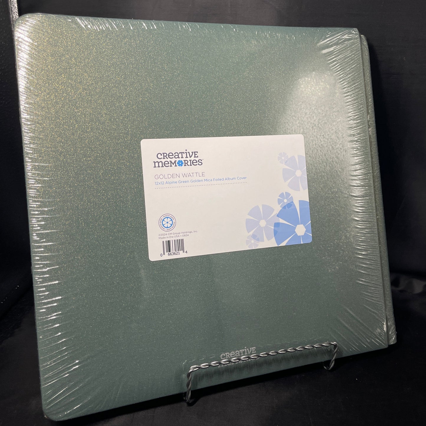 Golden Wattle 12x12 Foiled Album Cover