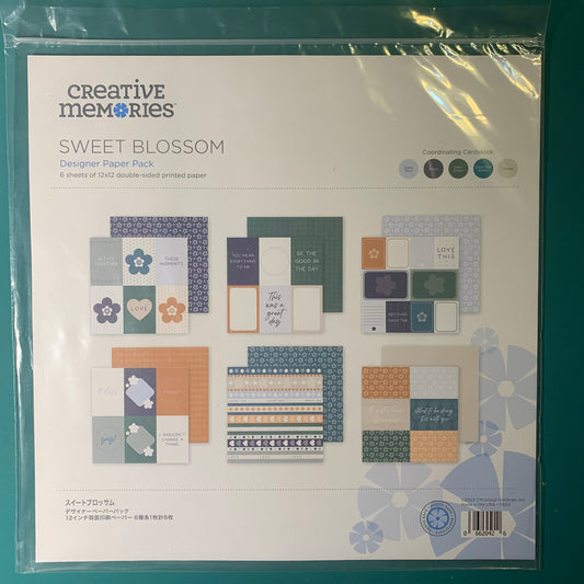 Sweet Blossom Designer Paper Pack