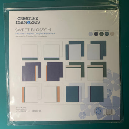 Sweet Blossom Fast2Fab-Inspired Designer Paper Pack