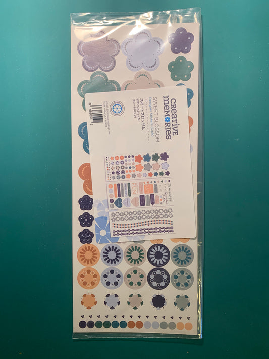 Sweet Blossom Designer Stickers