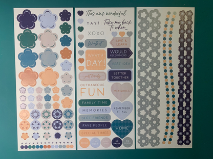 Sweet Blossom Designer Stickers