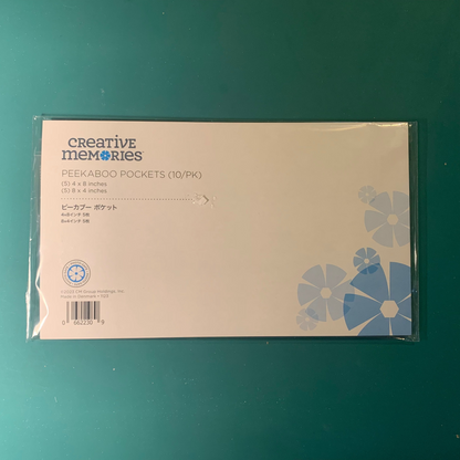 Peekaboo Pockets (10/PK) 4x8
