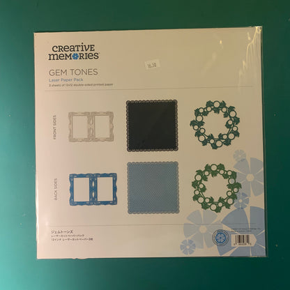 Gem Tones Laser Paper Pack
