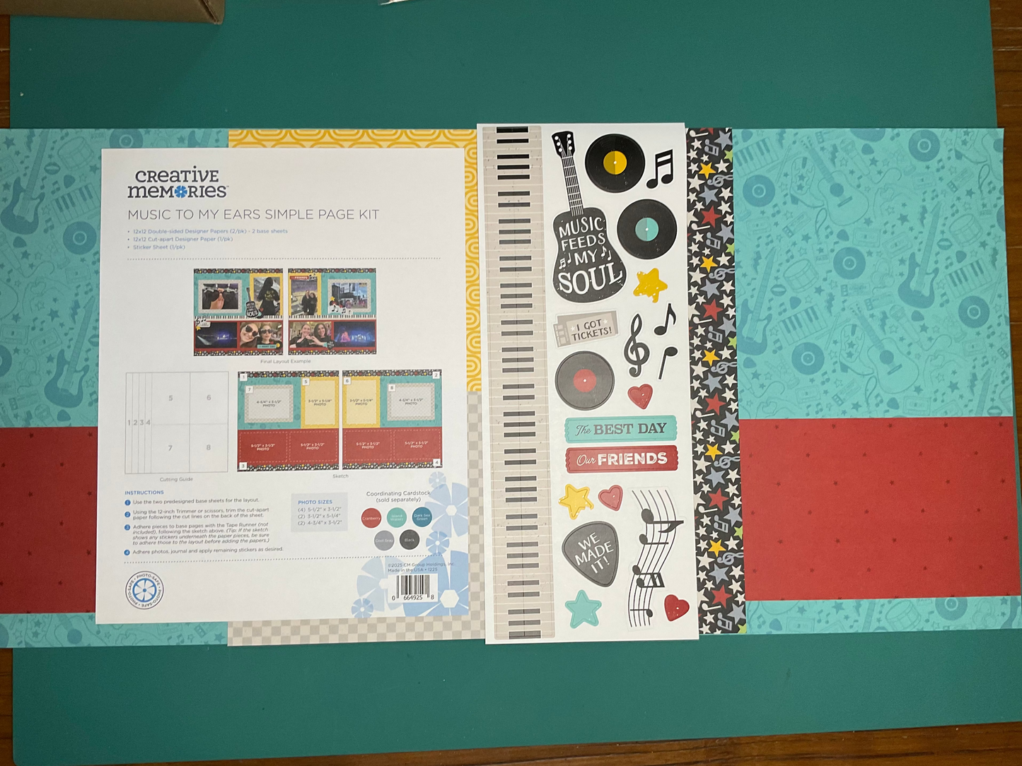 Secret Box 2025 Box #5 – CONFETTI COUNTDOWN & Page Kit Collection