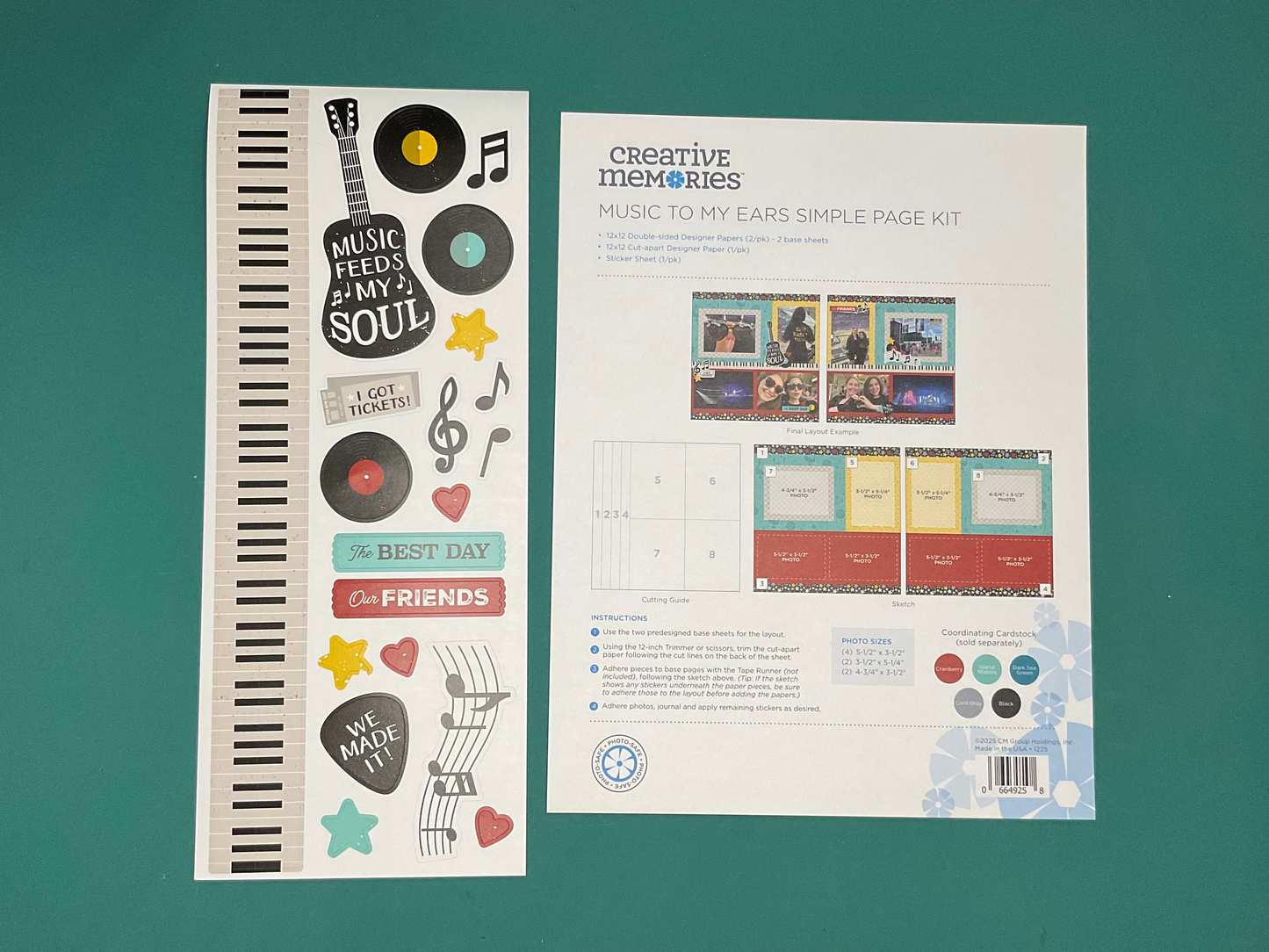 Secret Box 2025 Box #5 – CONFETTI COUNTDOWN & Page Kit Collection