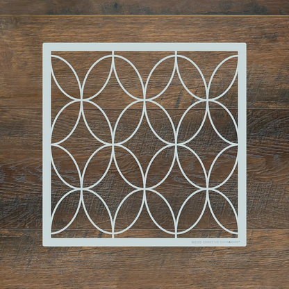 Mirrored Ovals Recipe Template