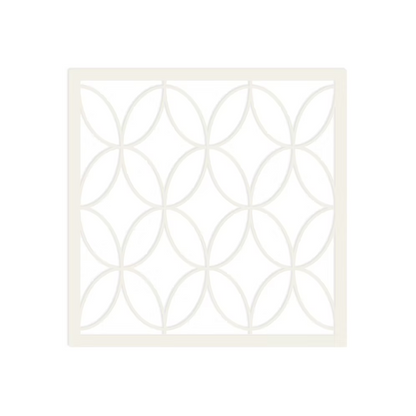 Mirrored Ovals Recipe Template
