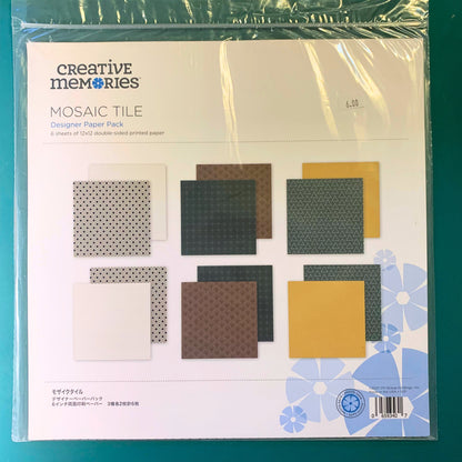 Mosaic Tile Designer Paper Pack