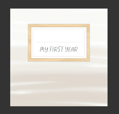 Welcome Baby 8x8 Fast2Fab™ Album - Hyacinth Shimmer