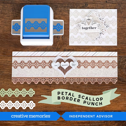 Petal Scallop Border Punch