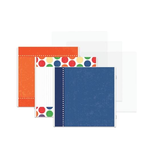 Rainbow Radiance Fast2Fab 12x12 Refill Pages