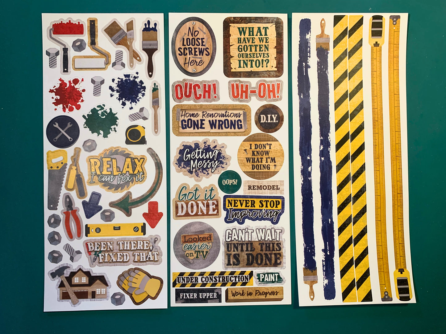 Riveting Stickers (3/pk)