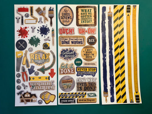 Riveting Stickers (3/pk)