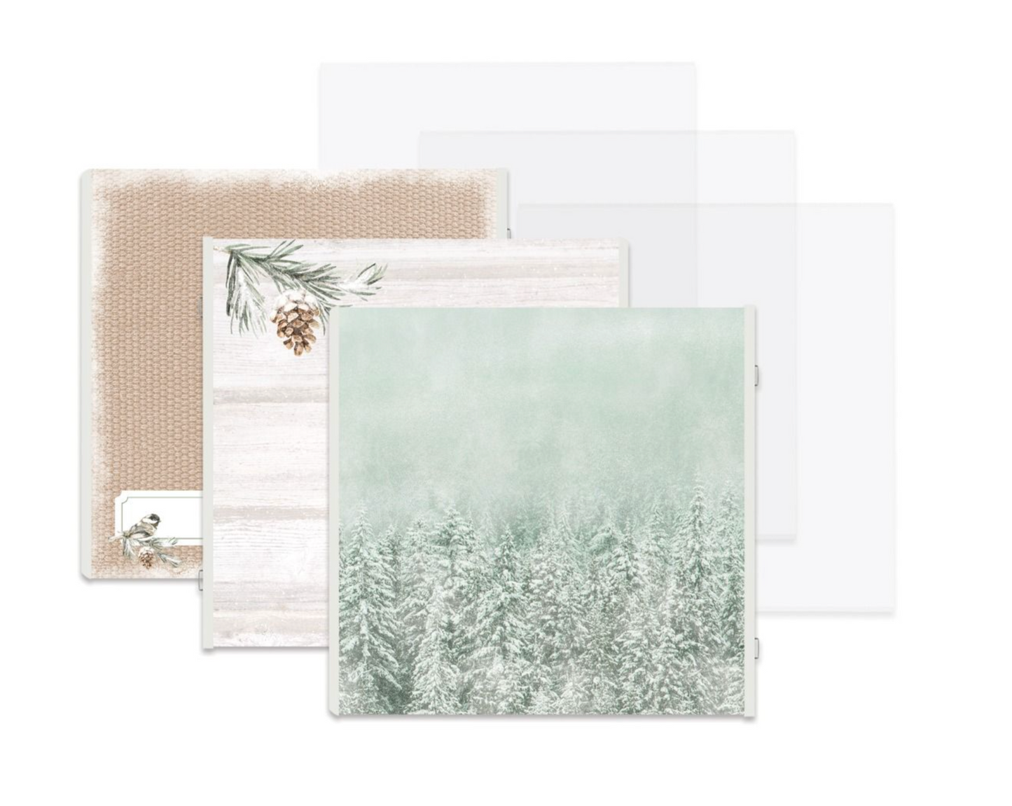 Winter Woods Fast2Fab 12x12 Refill Pages