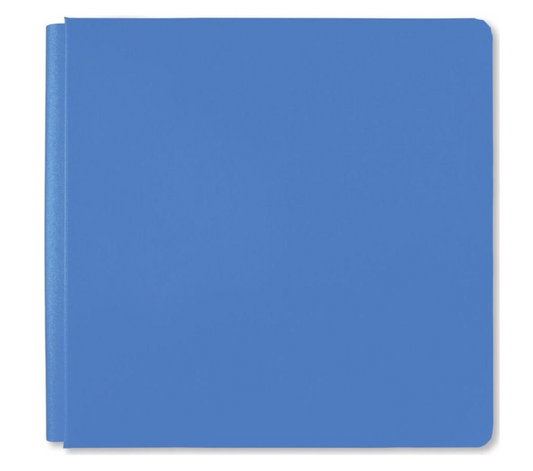 Vivid Blue 12x12 Bookcloth Album Cover