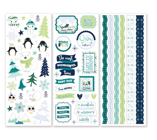 Winter Frolic Stickers