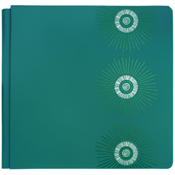 Sunbursts Advisor Exclusive 12x12 Foiled Album Cover