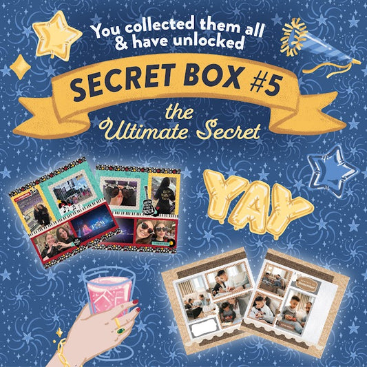 Secret Box 2025 Box #5 – CONFETTI COUNTDOWN & Page Kit Collection