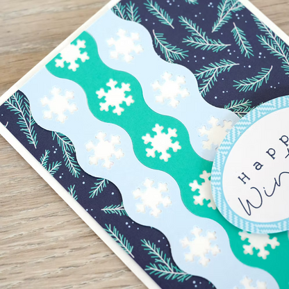 Snowflake Circle Chain Border Maker Cartridge