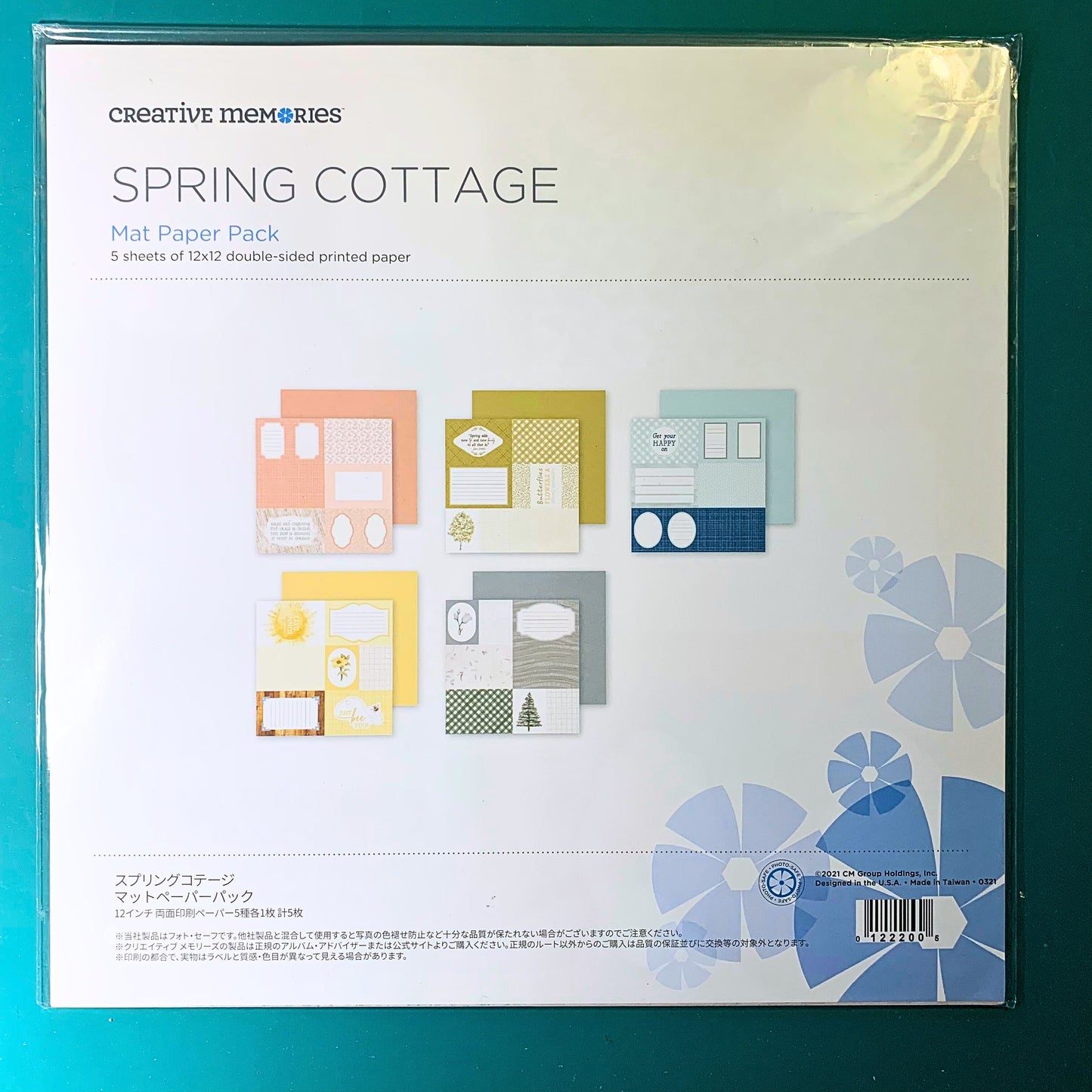 Spring Cottage Mat Paper Pack
